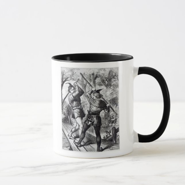 Caneca Robin Hood e John pequeno (Direita)