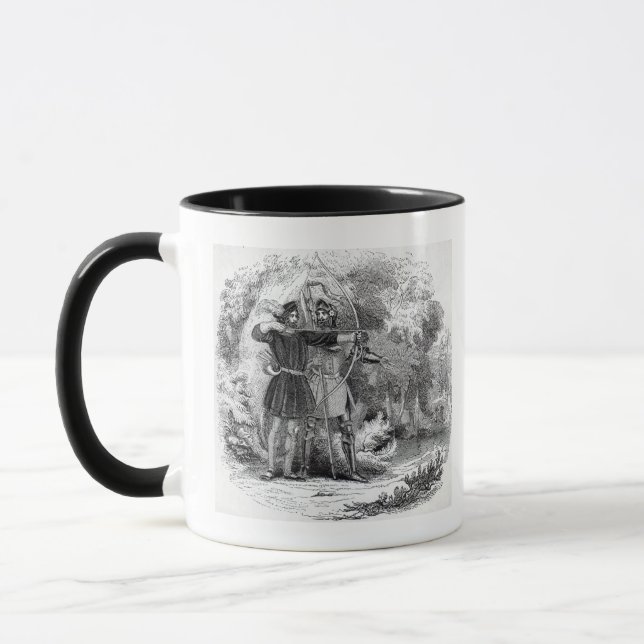 Caneca Robin Hood e John pequeno (Esquerda)
