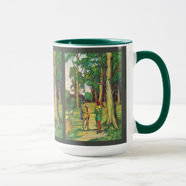 Caneca Robin Hood e John pequeno (Direita)