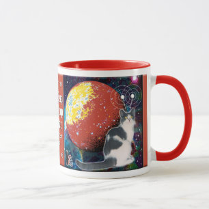 Caneca Robo-Cat Hobo Mug