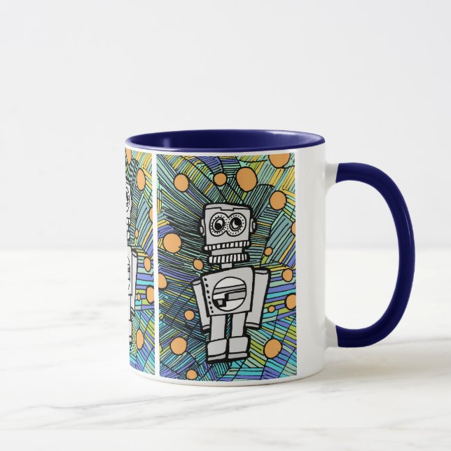 CANECA ROBÔ DE CLANKY M-12 (Direita)