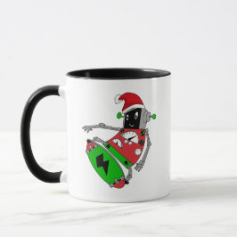 Caneca Robô Natal