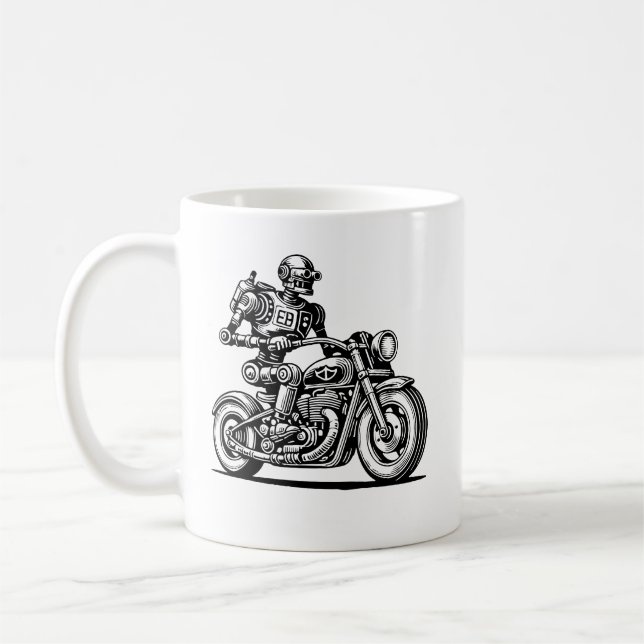 Caneca Robo-Rider (Esquerda)