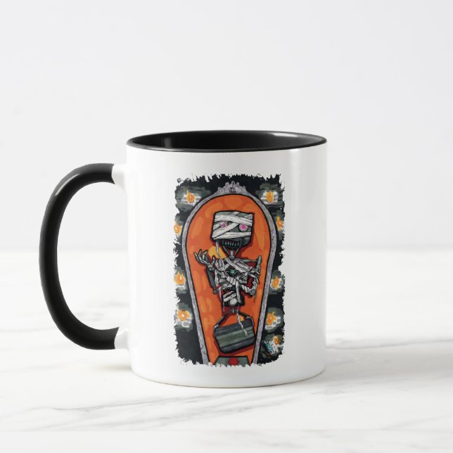 Caneca Robot Mummy Monster Mug (Esquerda)