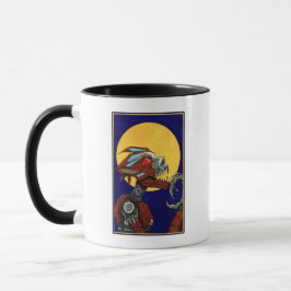 Caneca Robot Werewolf Mug