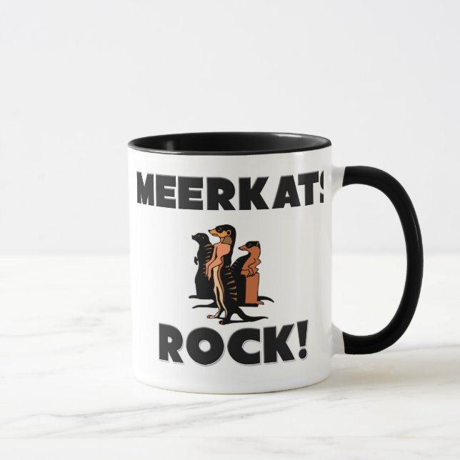 Caneca Rocha de Meerkats (Direita)