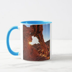 Caneca Rocha do elefante no vale do fogo