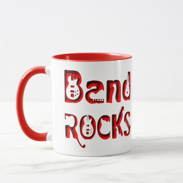 Caneca Rochas da Banda Vermelha (Esquerda)