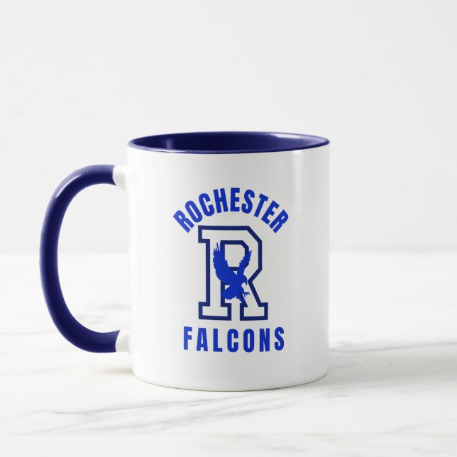Caneca Rochester High School Michigan Coffee Mug (Esquerda)