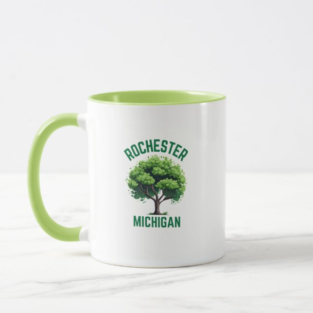 Caneca Rochester Michigan Hometown Coffee Mug (Esquerda)