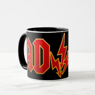 Caneca Rock "AD/HD"
