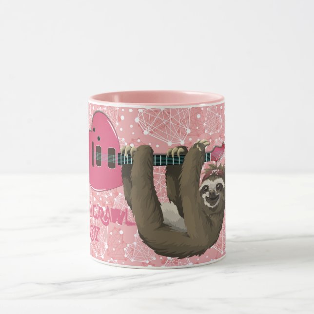 Caneca Rock E Crawl, Bebê Mug (Centro)