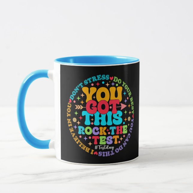 Caneca Rock The Test Teacher Day You Have This (Esquerda)