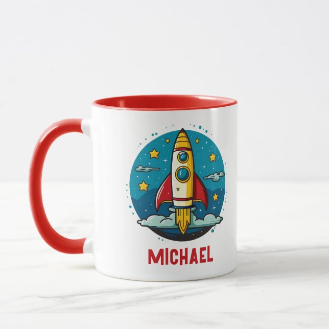 Caneca Rocketship Mug (Esquerda)