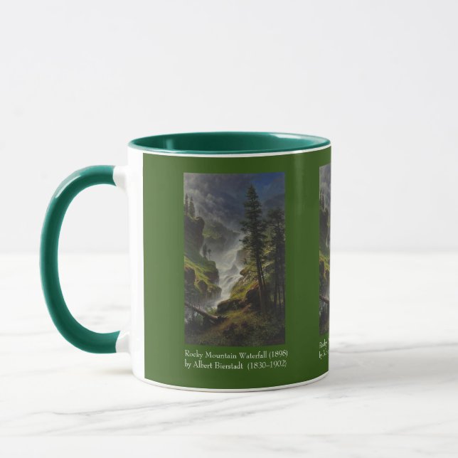 Caneca Rocky Mountain Waterfall (1898) apresentada por Al (Esquerda)