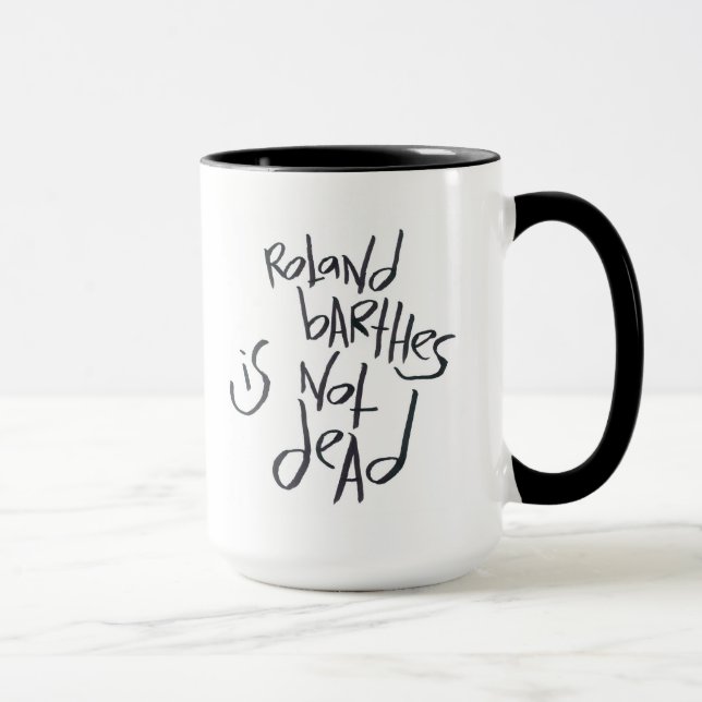 Caneca Roland Barthes não está inoperante (Direita)