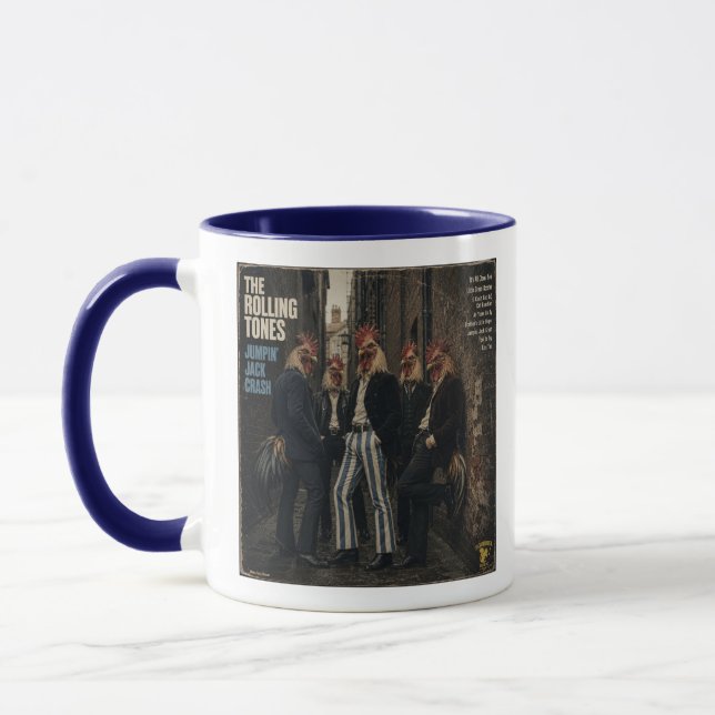 Caneca Rolling Tones: uma Paródia (Esquerda)
