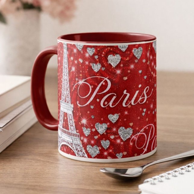 Caneca Romance de Paris  (Criador carregado)