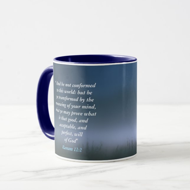 Caneca Romanos 12:2 (Frente Esquerda)