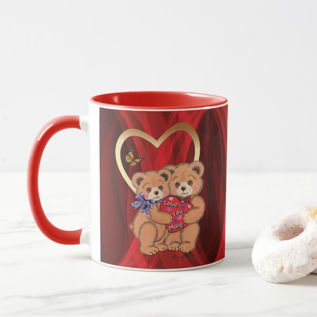 Caneca Romântica (Com Donut)