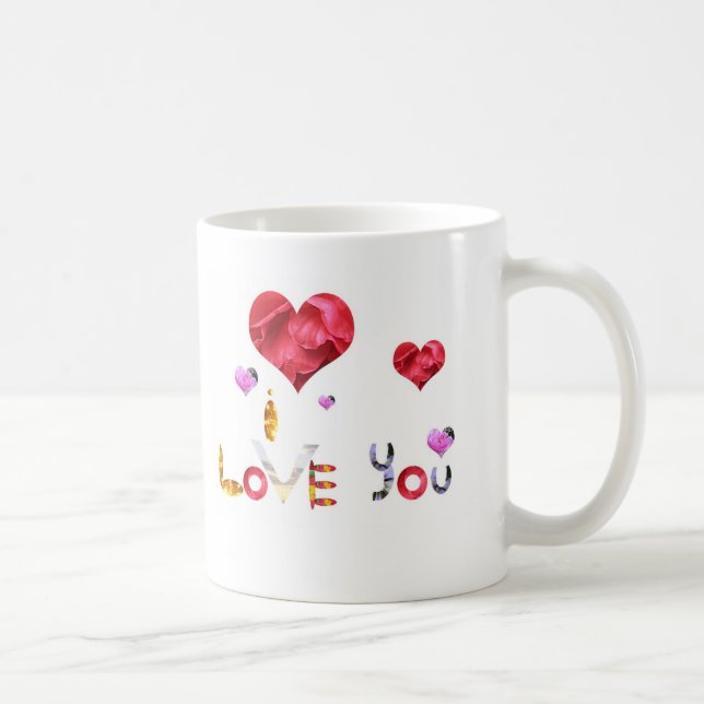 Caneca romântica original para a senhora em sua (Direita)