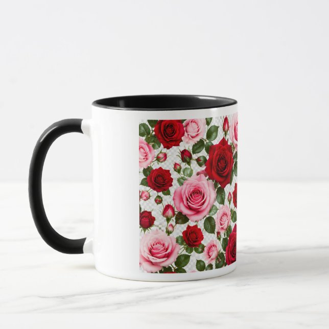 Caneca Romantisches Rosenparadies (Esquerda)