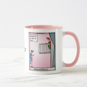 Caneca Romeo e Julius Pink Combo Mug