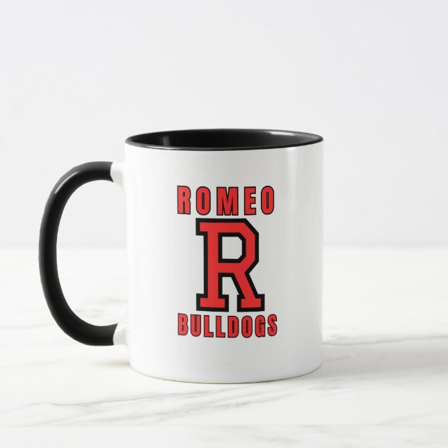 Caneca Romeo High School Michigan Coffee Mug (Esquerda)