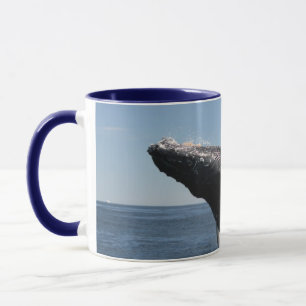 Caneca Rompimento adulto da baleia de Humpback