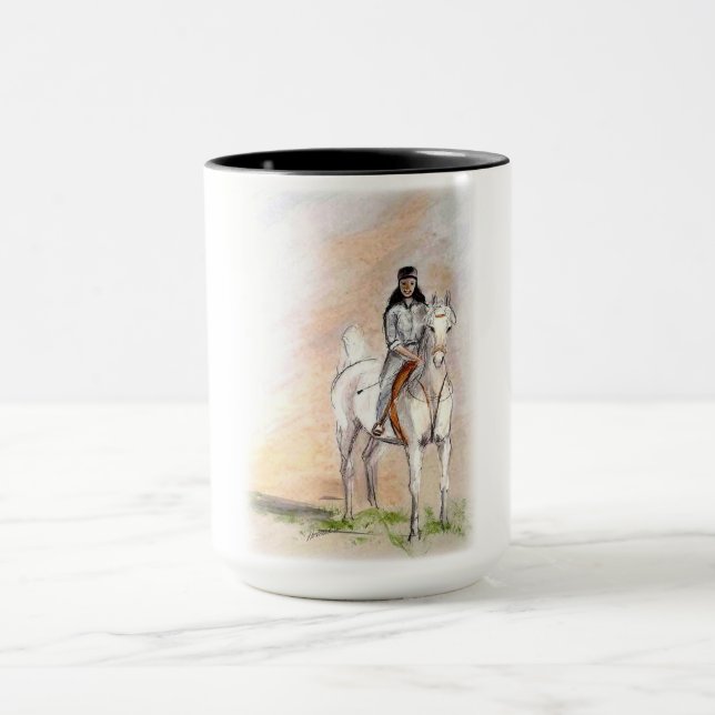 Caneca Ron Hevener "Fate of the Stallion"  (Centro)