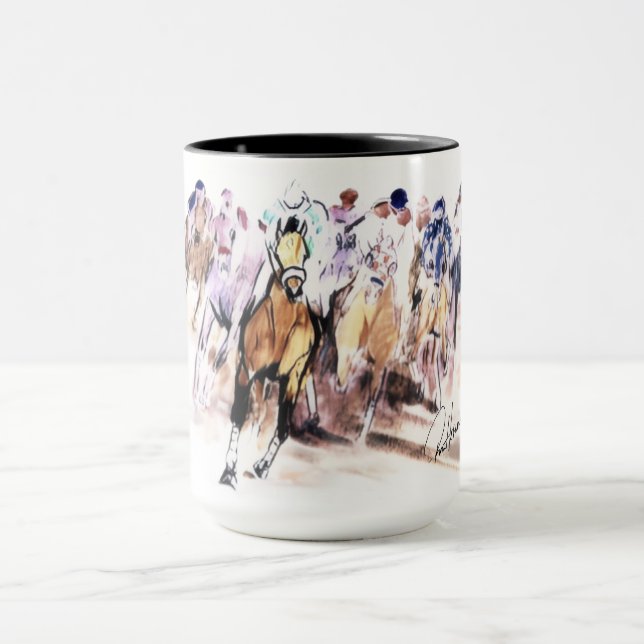 Caneca Ron Hevener "Fate of the Stallion" Signature (Centro)