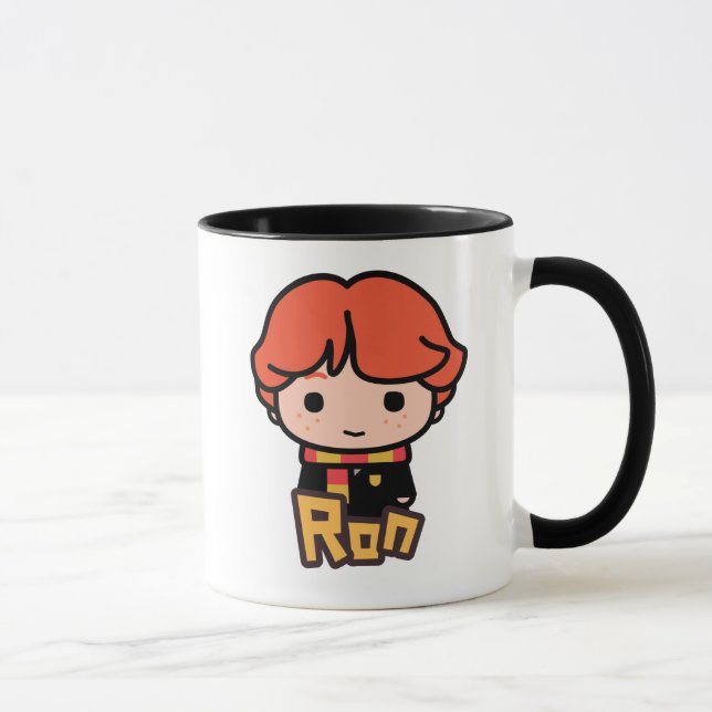Caneca Ron Weasley Personagem de desenho animado Art (Direita)