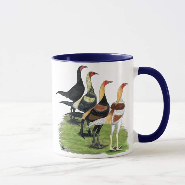 Caneca Roosters de Jogos Modernos (Direita)