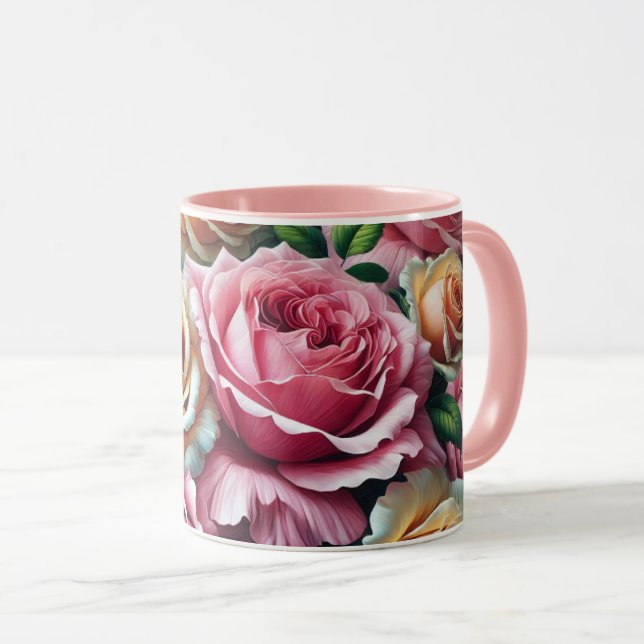 Caneca Rosa (Frente Esquerda)