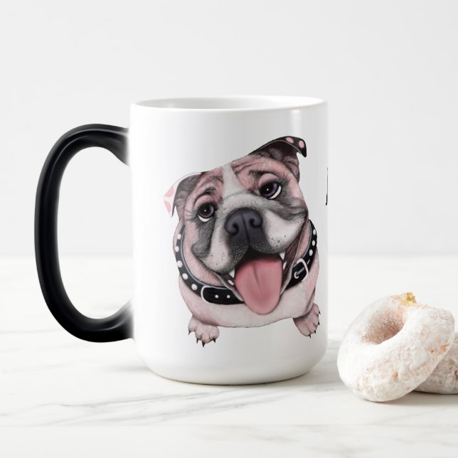 Caneca Rosa (Com Donut)