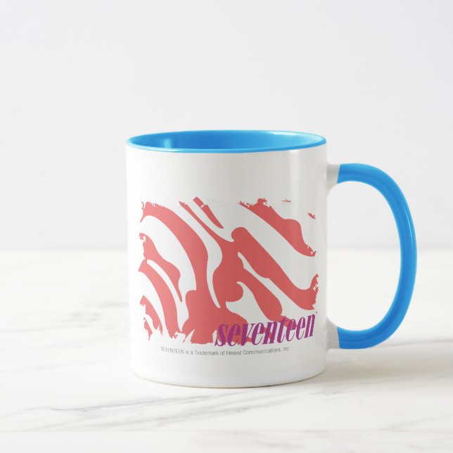 Caneca Rosa 4 da zebra (Direita)