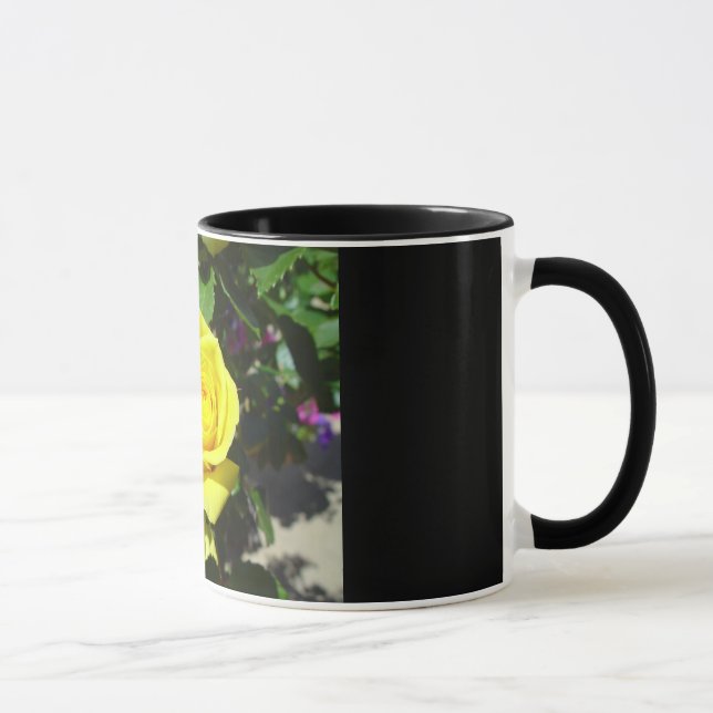 Caneca Rosa Amarela Floral 4 (Direita)