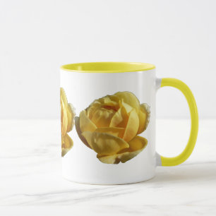 Caneca Rosa amarelo