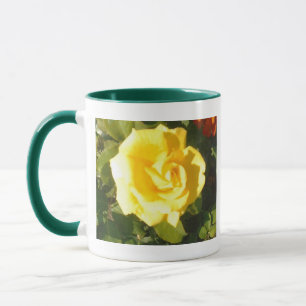 Caneca Rosa amarelo