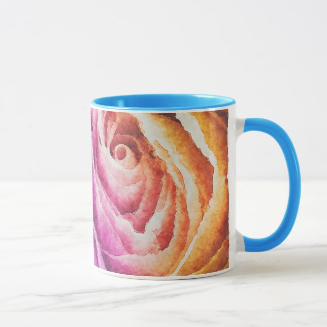 Caneca Rosa arco-íris (Direita)