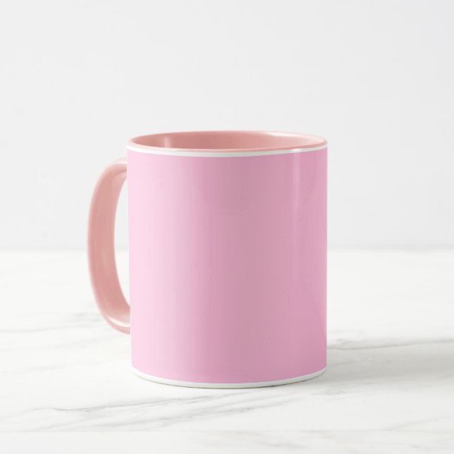 Caneca Rosa Bebê (Frente Esquerda)
