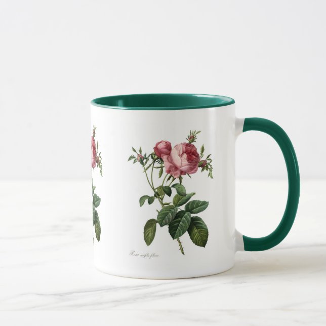 Caneca Rosa centifolia foliacea (Direita)