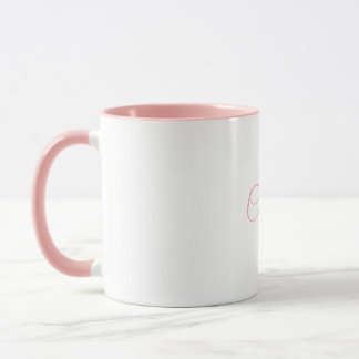 Caneca rosa "Cherries"