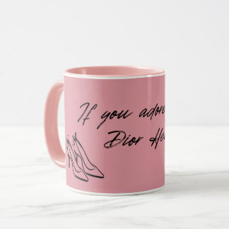 Caneca Rosa Chic: Se Você Adora Ela Dior Ela