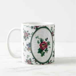 Caneca Rosa Cross Stitch Mug