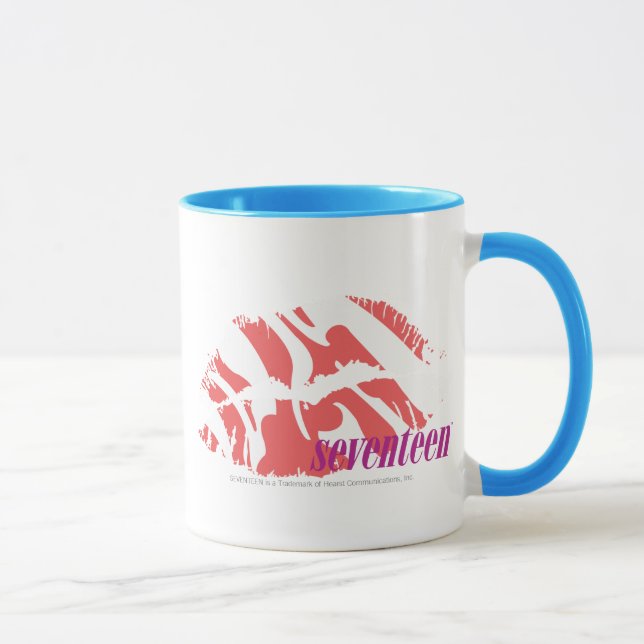 Caneca Rosa da zebra (Direita)