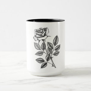Caneca Rosa desenho 2