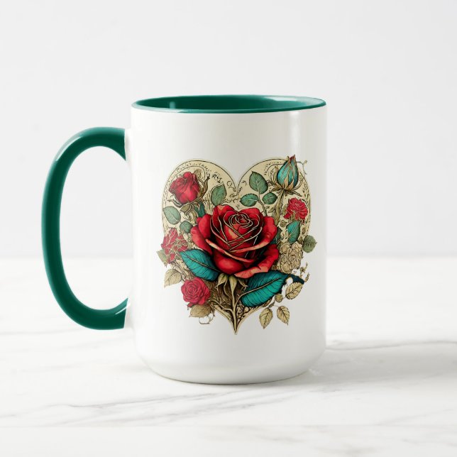 Caneca Rosa do Renascimento (Esquerda)