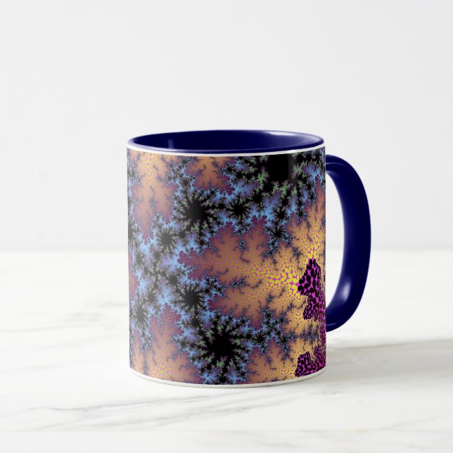 Caneca Rosa e Espuma de Pêssego (Frente Esquerda)