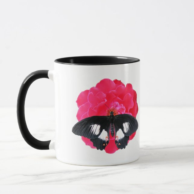 Caneca Rosa e Swallowtail (Esquerda)